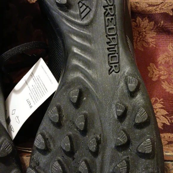 Adidas Predator League LL Firm Ground Black Soccer Cleats (IF6377) Men’s Sz 13 - Picture 10 of 13